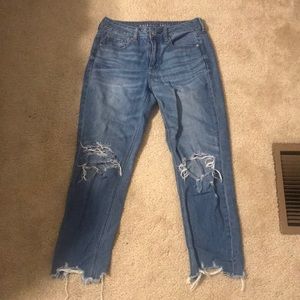 American eagle mom jeans